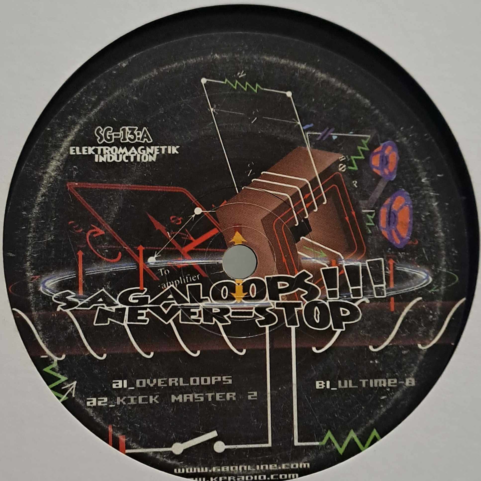 Sagaloops 13 - vinyle freetekno